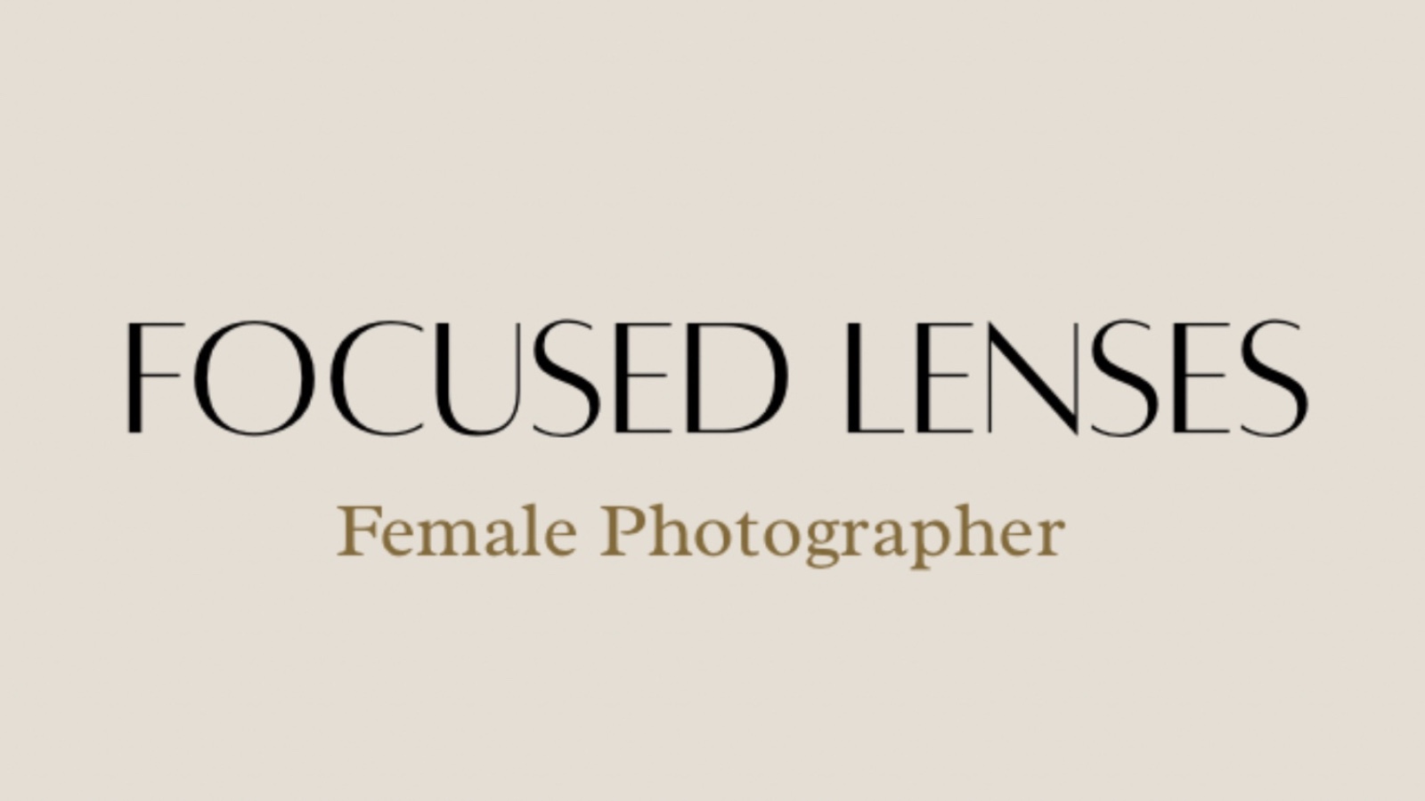 Focused lenses